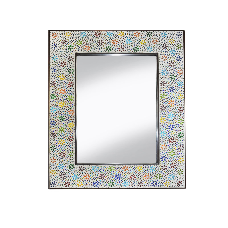 Akron Glass Flat Wall Mirror