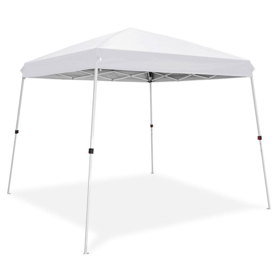 120'' W x 120'' D Powder Coated Steel Pop-Up Canopy EAGLE PEAK Roof 