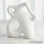 Ronan Sculpture-Matte White-Lg