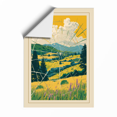 Golden Valley Fields Rustic - Print