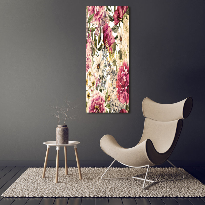 Floral - Wrapped Canvas Print