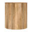 Table de bout ronde en bois de manguier massif l 20 po Millbury-2076551654