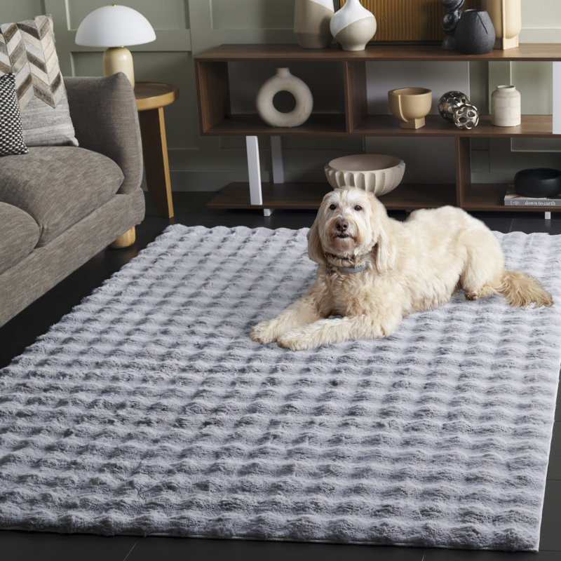 Tapis Faux Rabbit Bubble 100 Performance, Rectangle 5 pi x 7 pi