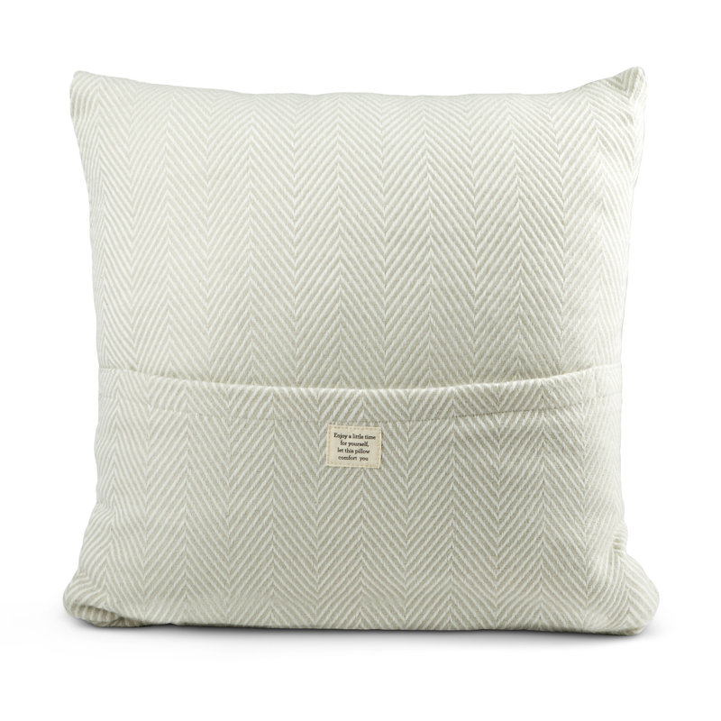 Reading Pillow - Camel/ Cream, Gray