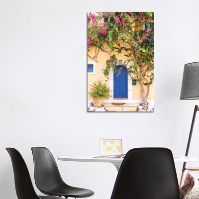 Typique maison grecque par Matteo Colombo - Photographie sur toile tendue