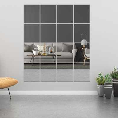 Ensemble de 16 miroirs sans cadre Lounell