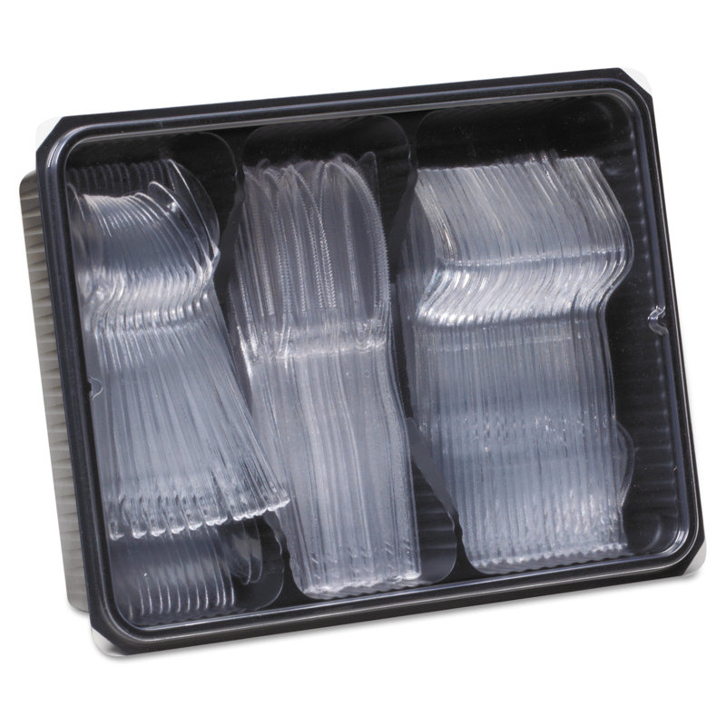 Dixie® Cutlery Keeper Disposable Flatware Set