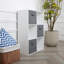 Jane 3x3 Bookcase with 5 Baskets-1170503511