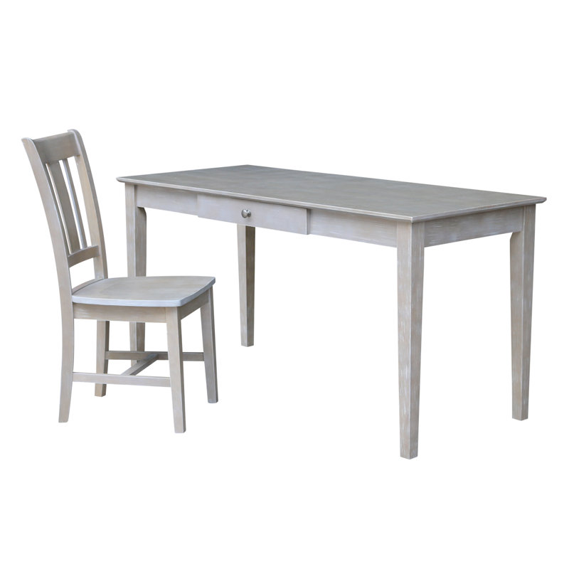 Bert Solid Wood Writing Desk, 30" H x 60" W x 26" D