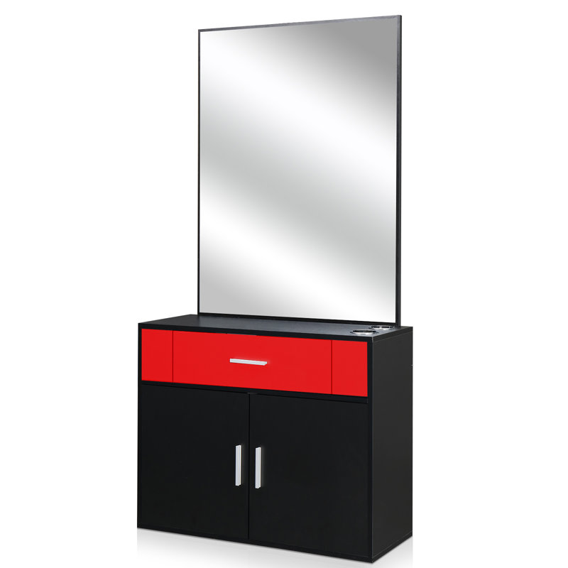 Arraya Vanity, Black/Red