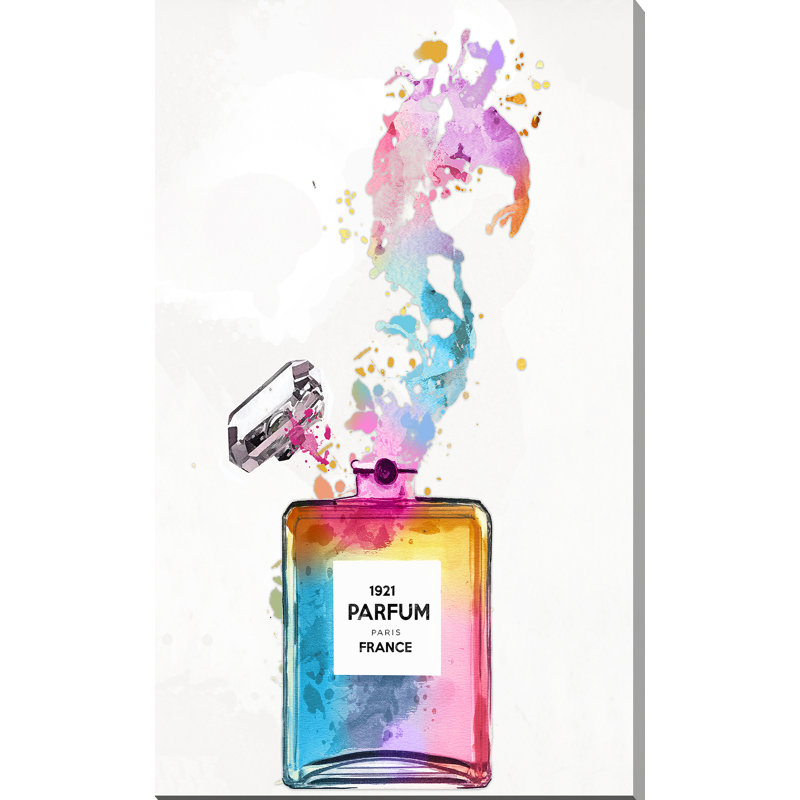 «Splash Some on in Color 2», impression sur toile, H 40 po x l 24 po x P 1,5 po, Toile tendue