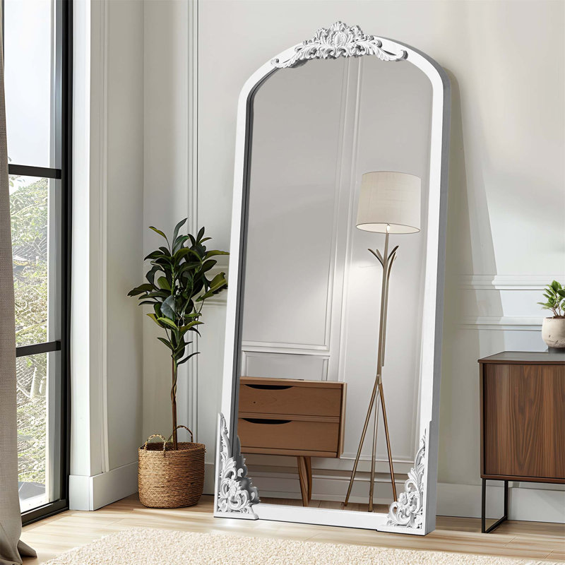 Miroir de salle de bain Pawling, Blanc