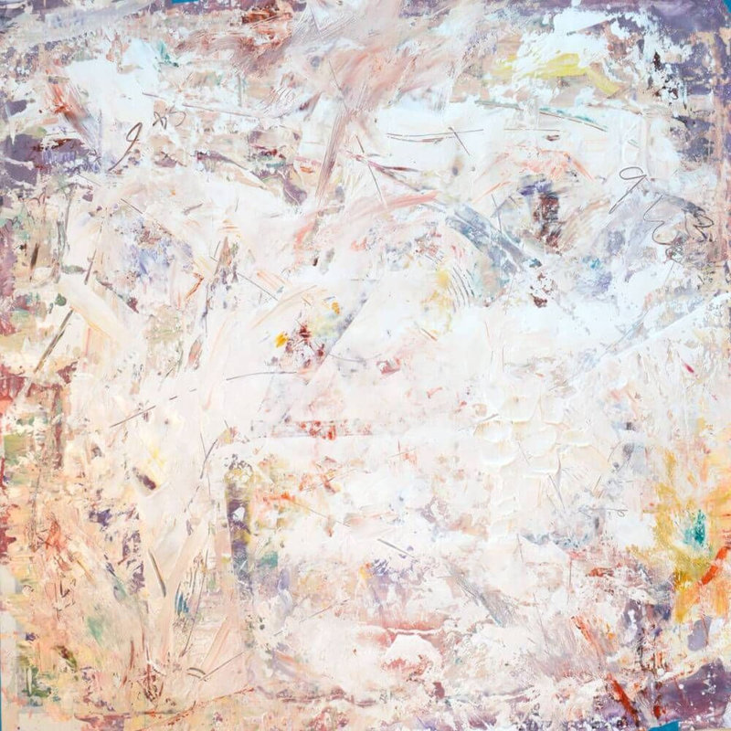 Bubble Gum - Artist Enhanced Canvas Print, 36" H x 36" W x 1.5" D, Wrapped Canvas