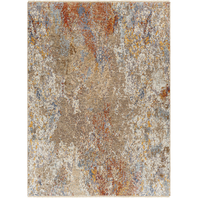 Michalski Abstract Indoor Rug, Rectangle 4' x 6'