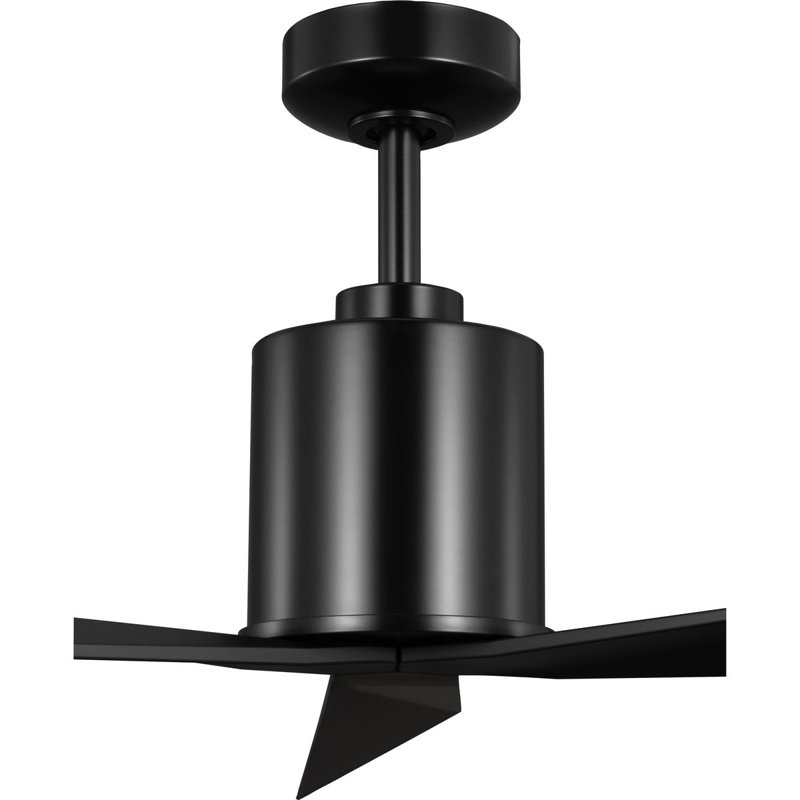 Paso 60'' Ceiling Fan, Matte Black, Matte Black