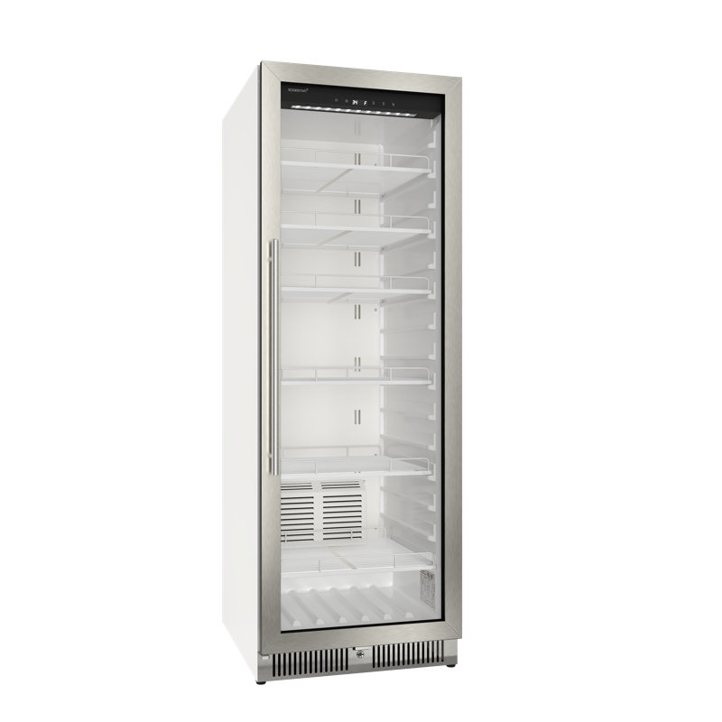 EdgeStar 10.1 cu ft Stainless Steel Reach-In Beverage Cooler