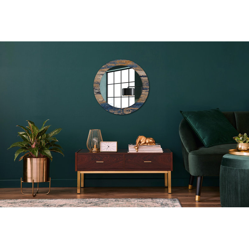 Huldar Glass Flat Wall Mirror