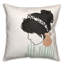 Housse et insert de coussin carré Girl-968186683