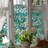 Abstract Non-Wall Damaging Window Decal-312089961