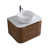 Carrara White,Walnut