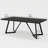 Rectangular Dining Table with Heavy-Duty Metal Frame