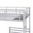 Bunk Bed, Triple Bunk Bed Frame With Built-In Shelf And 2 Side Ladder-645792450