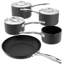 Element (Hard Anodised) 8 - Piece Non-Stick Aluminum Cookware Set