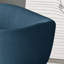 Lit pour chien bleu marine avec fonctionnalité Mid-Century moderne, coussin et pieds en bois de bouleau stable, lit de style assemblage, bleu, ferme requis