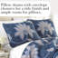 Ensemble de courtepointe en microfibre beige Boho Paisley Collection-1349277026