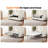 Pull Out Sofa Bed Full Size Sleeper Sofa, 2-In-1 Convertible Chenille Couch With Usb Charging-575796909