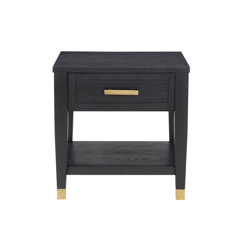 Yves - End Table - Black