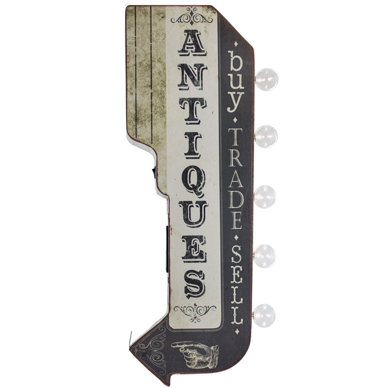 25'' Text & Numbers Themed Marquee Sign
