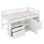 Lit mezzanine simple Leda avec 4 tiroirs, sous l'armoire et les tablettes-1051014836