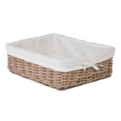 Beachcrest Home™ Ayriauna Rattan Basket