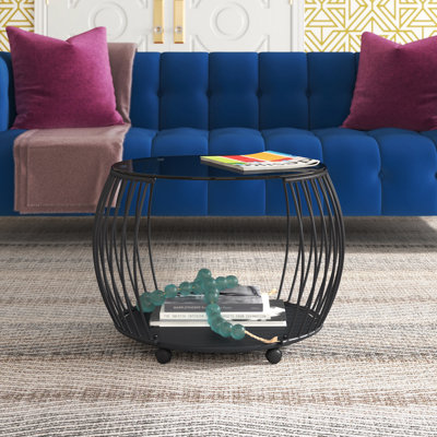 Apollo Wheel Coffee Table with Storage