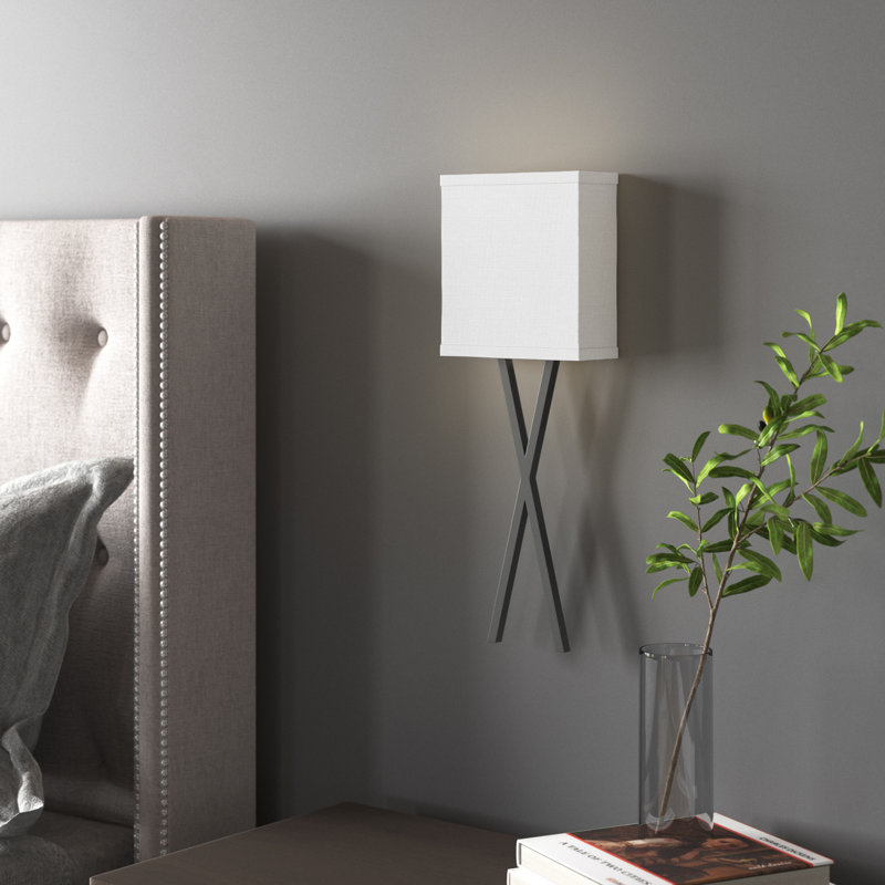 Axis 1 - Light LED Dimmable Flush Mount, Off White, Black