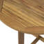 Table bistro pliante d'extérieur en bois d'acacia-582052811