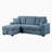 Eleen 2-Piece Sectional Sofa Sleeper with Hidden Storage-1183094885-1183094890