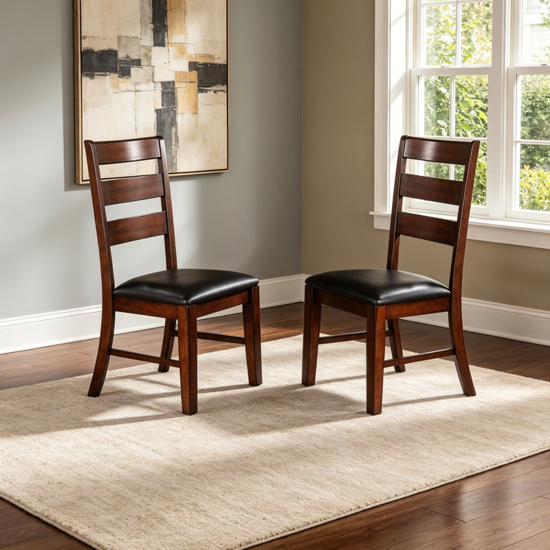 Ladder Back Dining Side Chairs