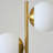 Sphere 20 in. Mid-Century Modern Integrated LED Desk Table Lamp with Built-In 3-Way Dimmer