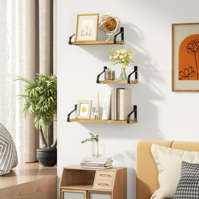 3 Piece Floating Shelf