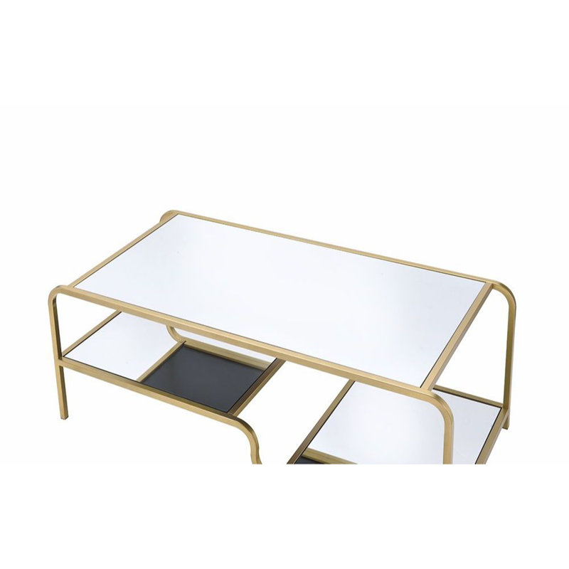Maxton Glass Top Single Coffee Table