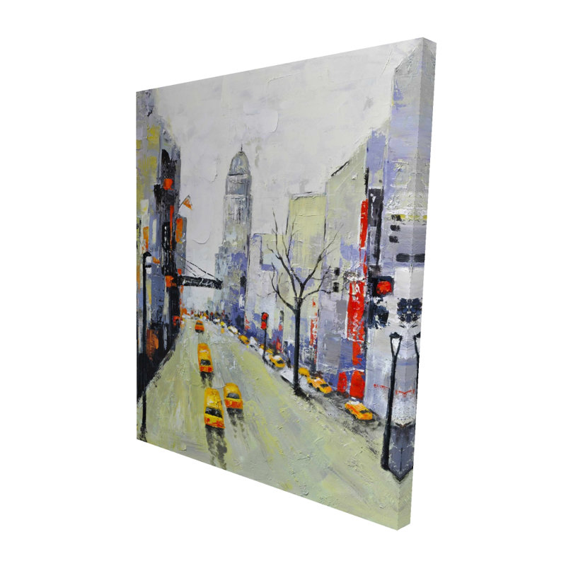 Contemporary Canvas, 60" H x 48" W