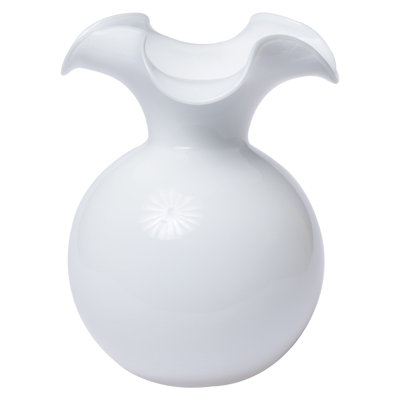 Hibiscus Glass Vase