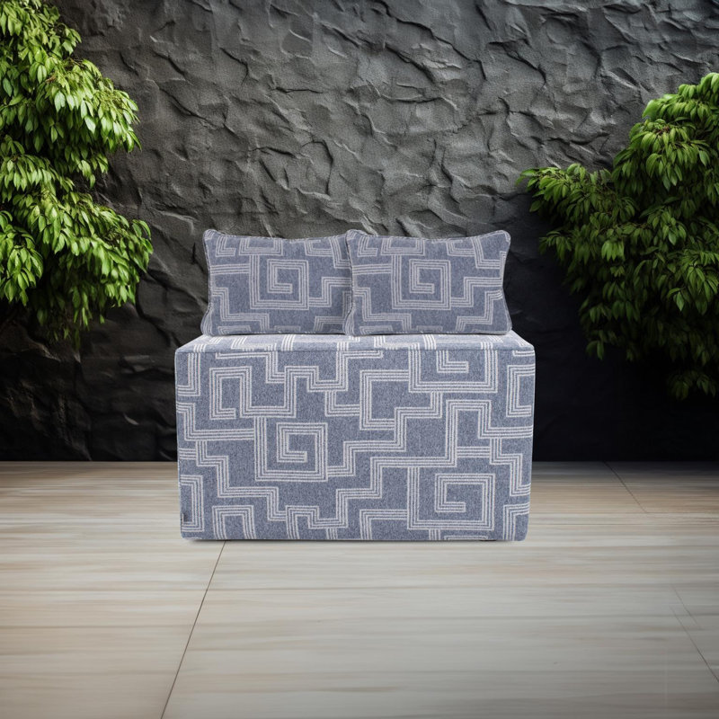 Indoor/Outdoor Universal Bench Syros Natural, Blue