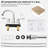 Centerset 2-handle Bathroom Faucet with Drain Assembly-55818841