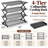 4 Tiers Foldable Baking Cooling Rack Grilling Drying Rack