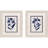 Indigo Botanic Framed Art
