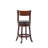 Analuz Swivel Upholstered Counter Stool with Solid Wood Frame-2143721969-2143725344