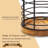 Metal Round Utensil Crock